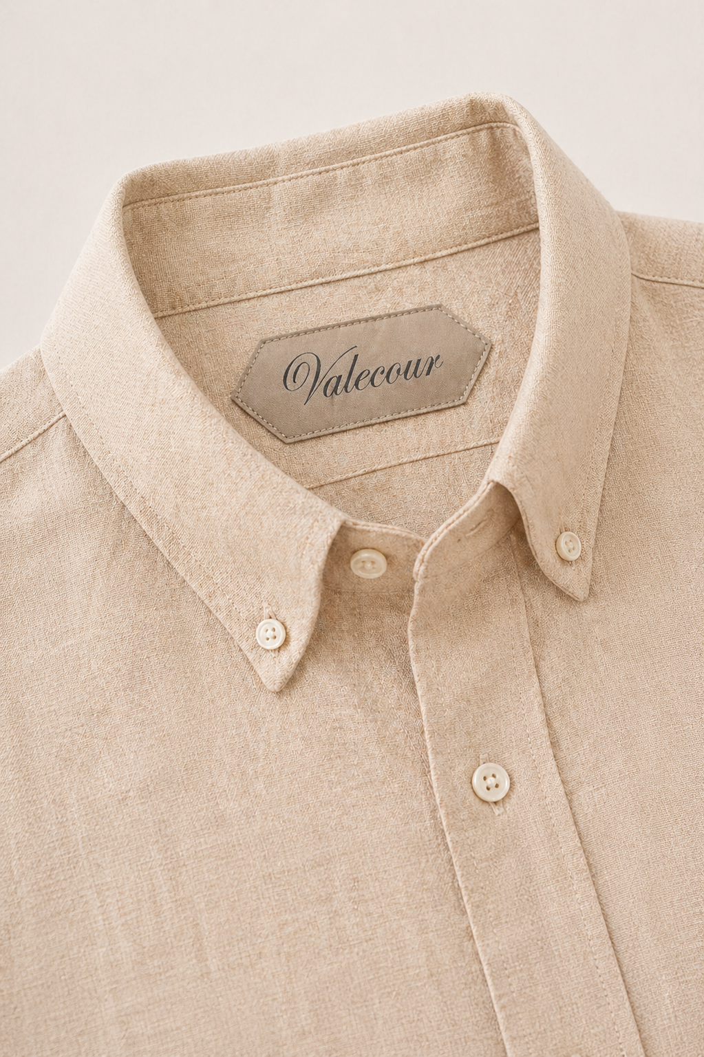 Haute Linen Shirt Light Brown