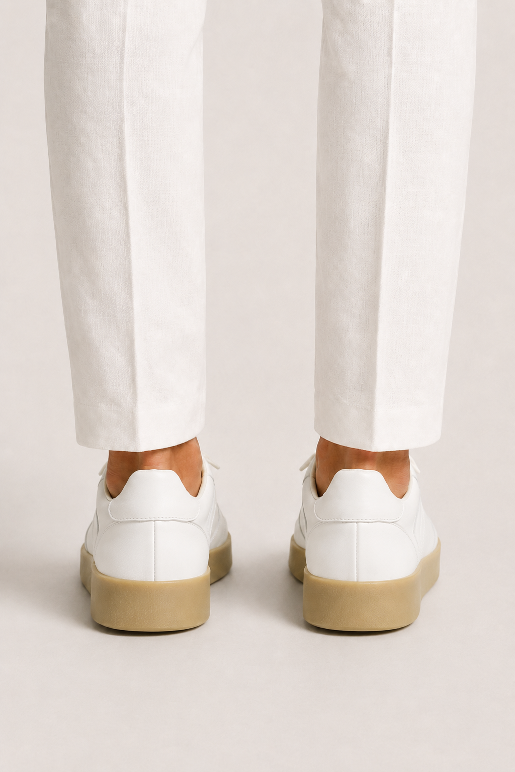 Verona Leather Sneaker White