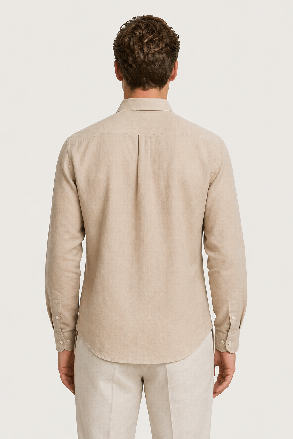 Haute Linen Shirt Light Brown