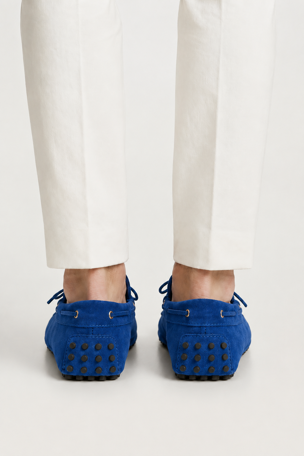 Capri Suede Moccasin Sea Blue