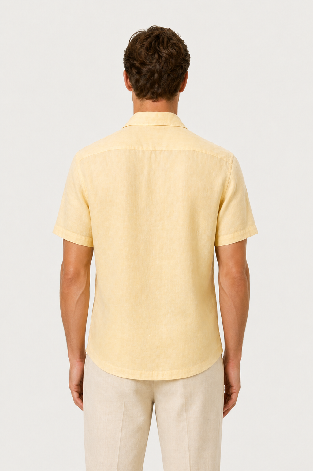Seaside Comfort Shirt Olive Yellow