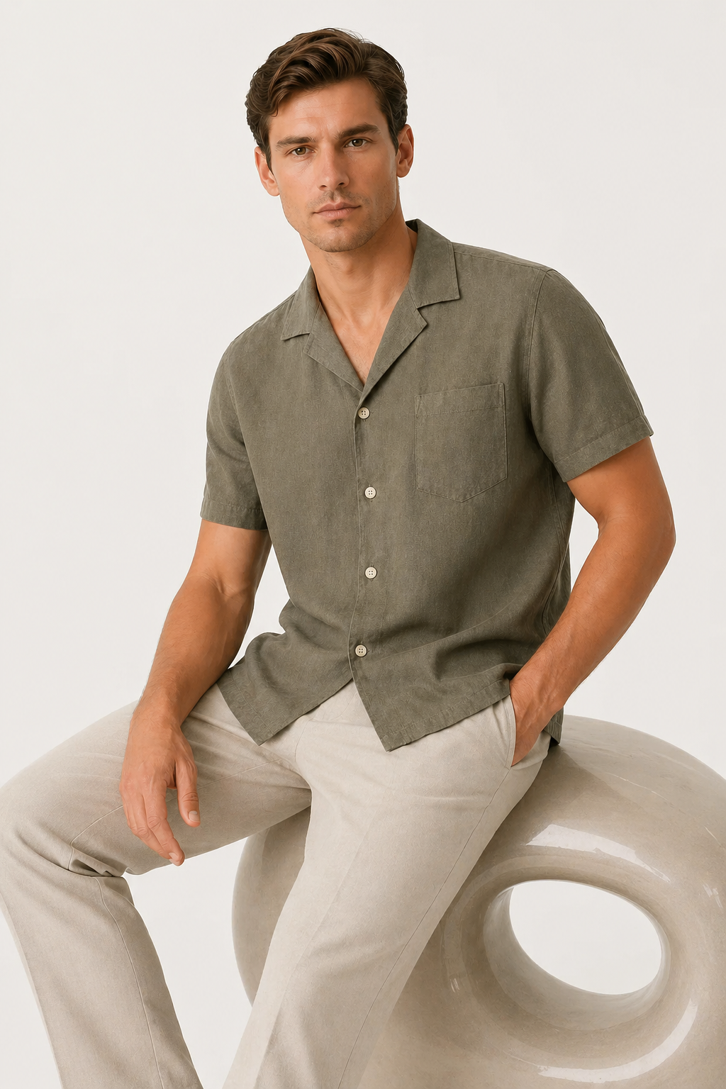 Seaside Comfort Shirt Olive