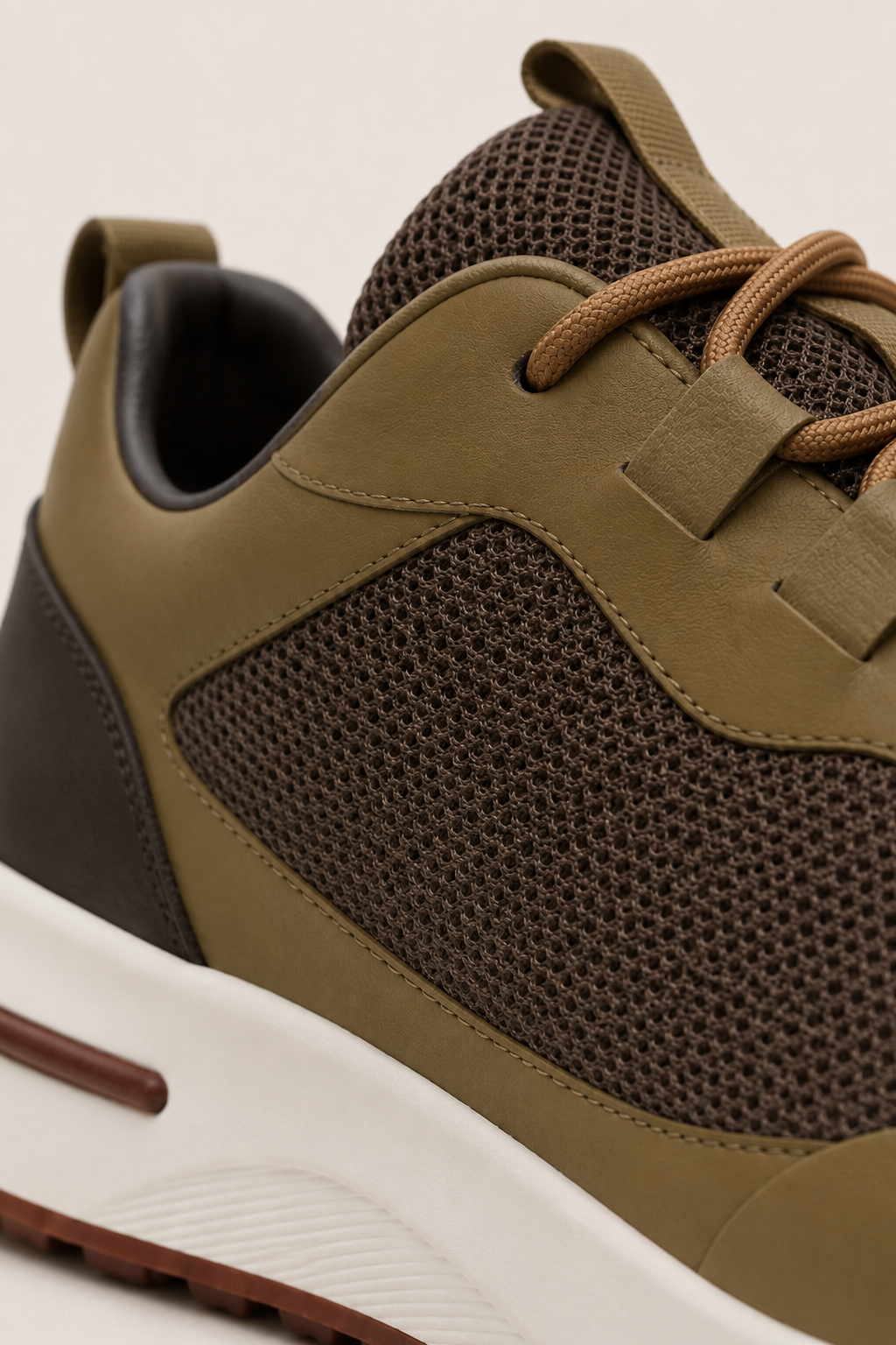 Sorrento Sneaker Olive Brown