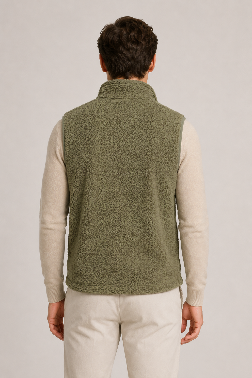 Montreux Fleece Gilet Olive