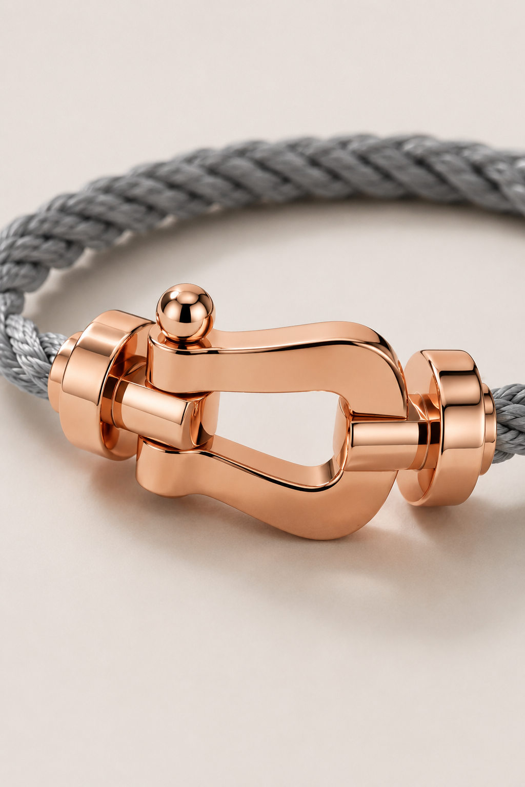 Aurelio Bracelet Gray / Rose Gold