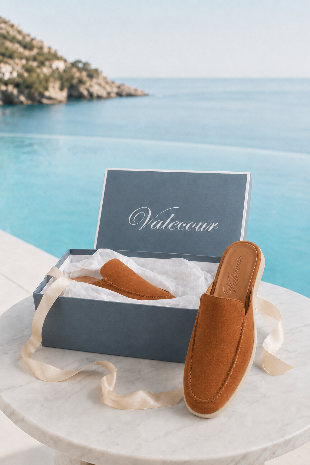 Ancestral Suede Mule Tan