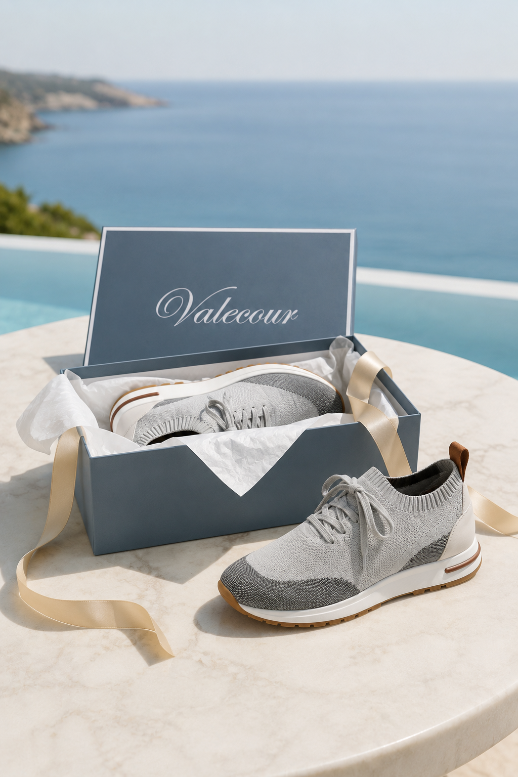 Selano Mesh Slip-On Gray