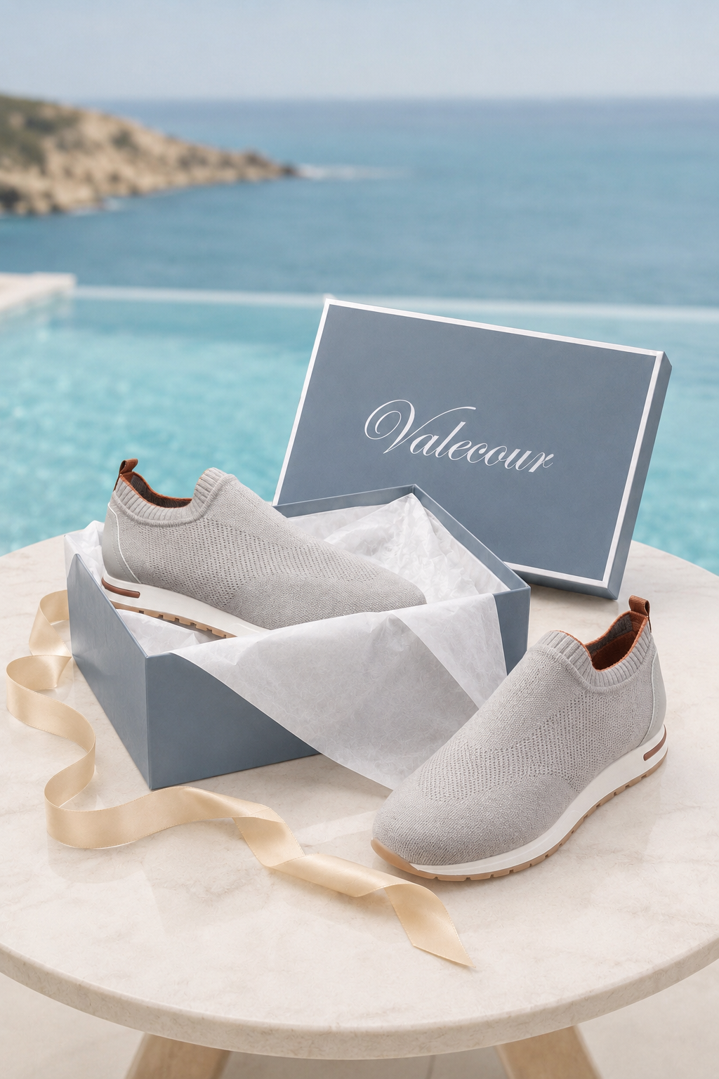 Milano Mesh Slip-On Grey