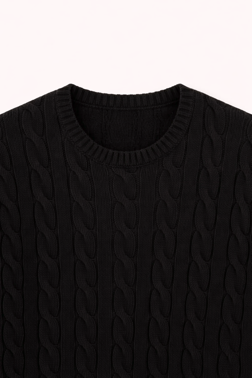 Artisan Cable Knit Black