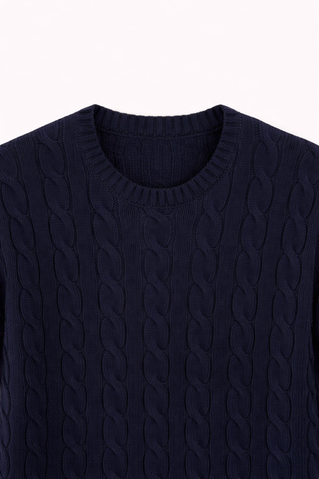 Artisan Cable Knit Navy