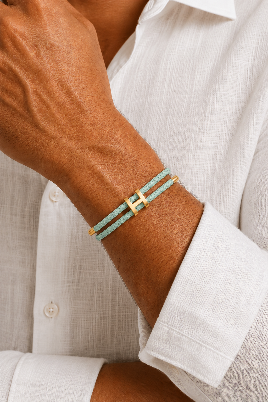 Valecour Bracelet Mint/Gold