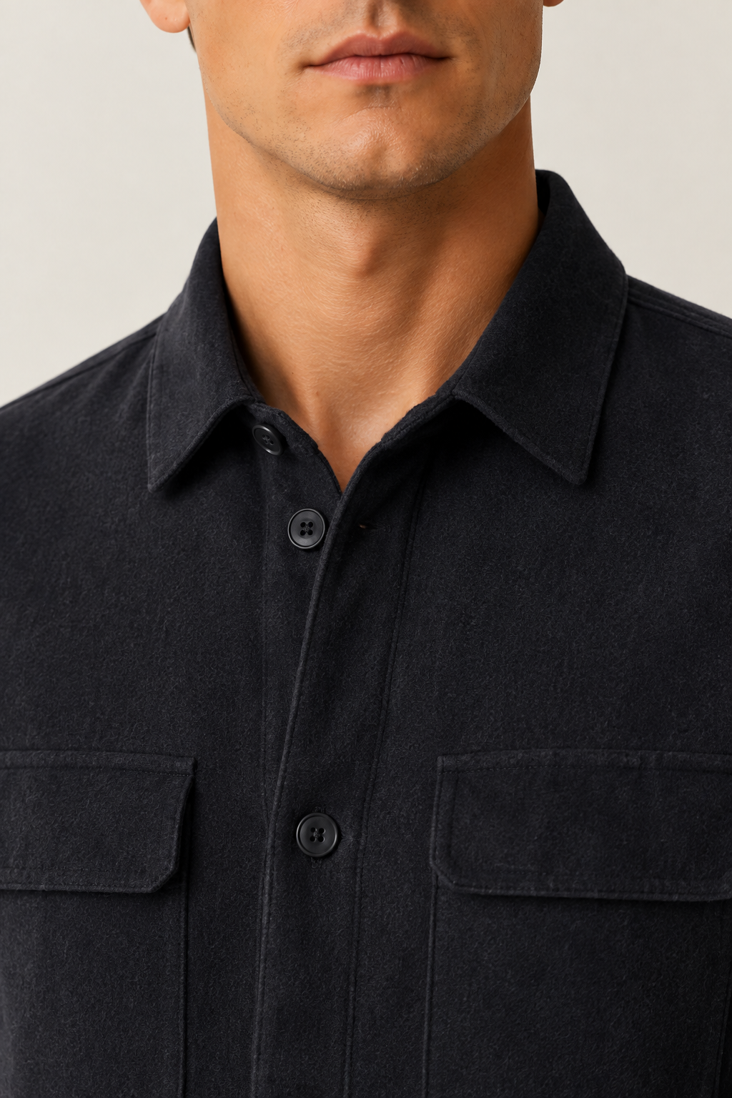 Patano Overshirt Dark Blue