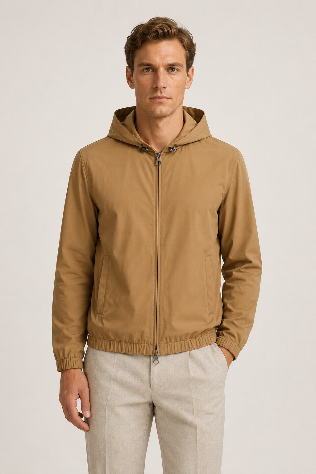 Bomber Jacket Light Chocolate
