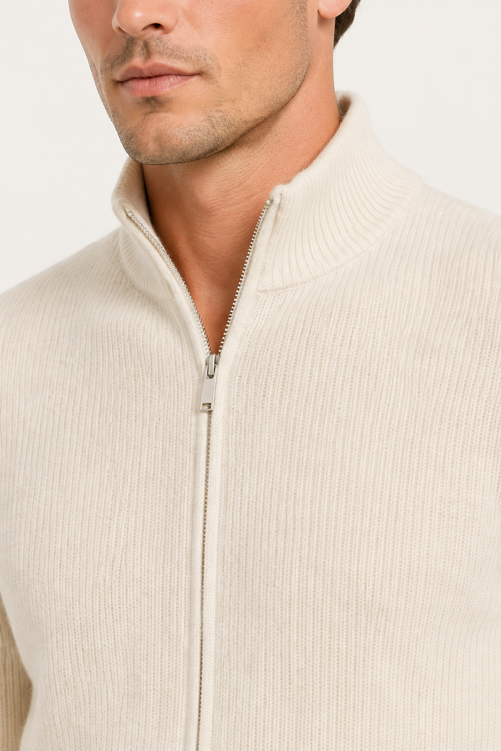 Lodève Zip Knit Cream