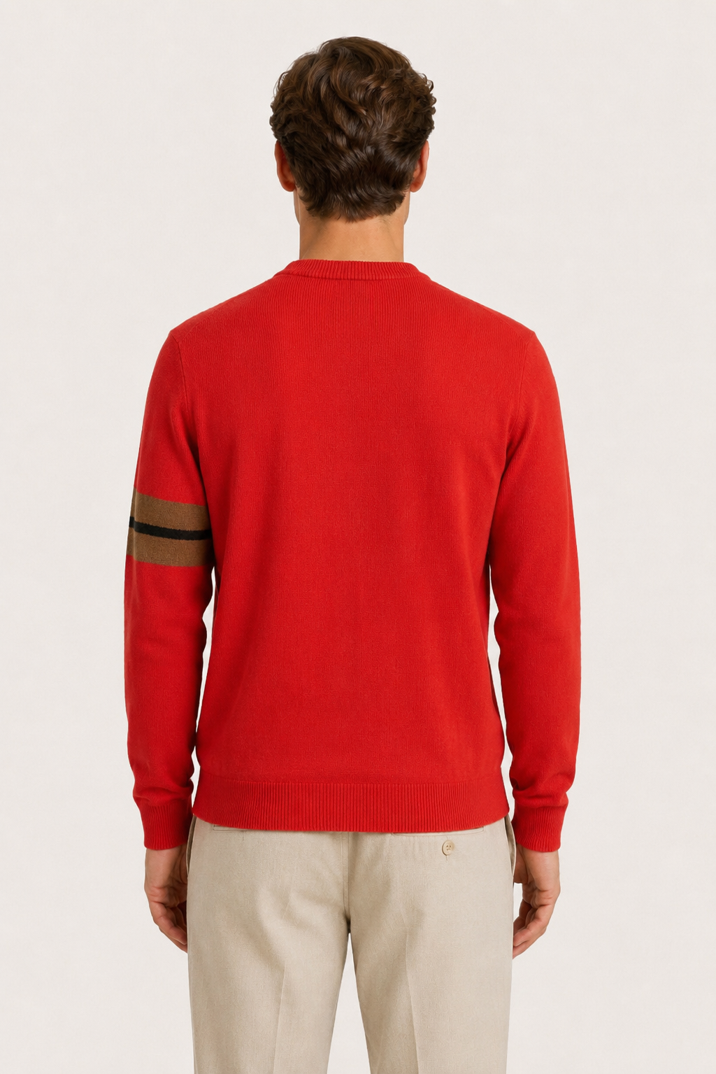 Sereno Cashmere Crewneck Red