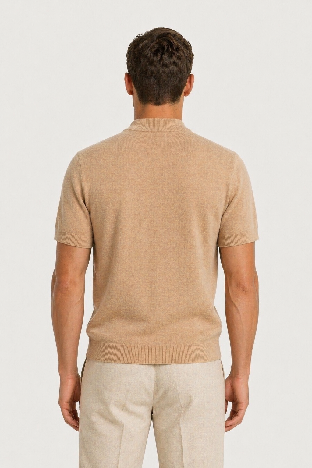 Azure Knit Tee Sand
