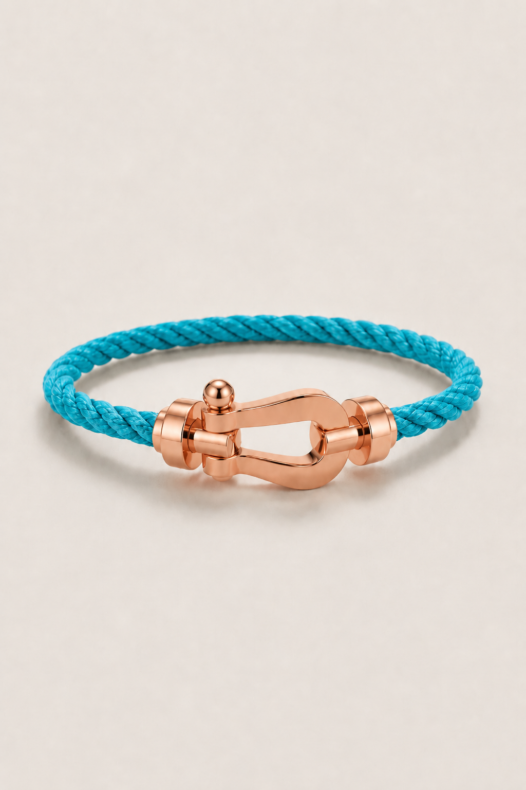 Aurelio Bracelet Light Blue / Rose Gold