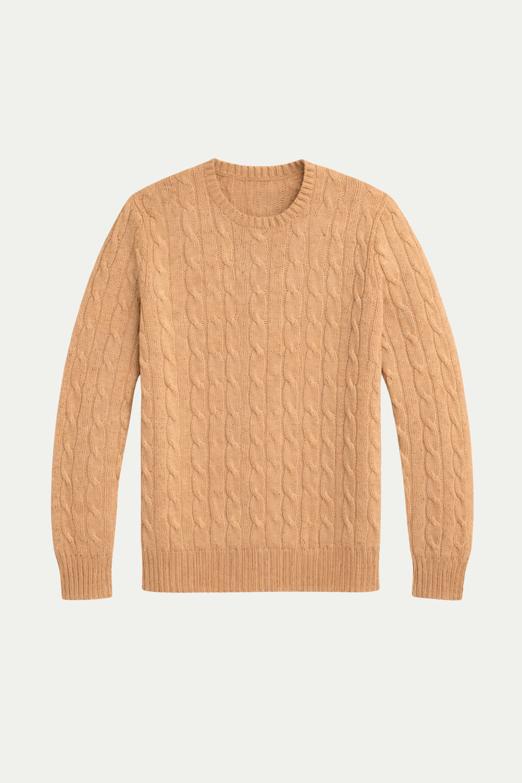 Artisan Cable Knit Camel