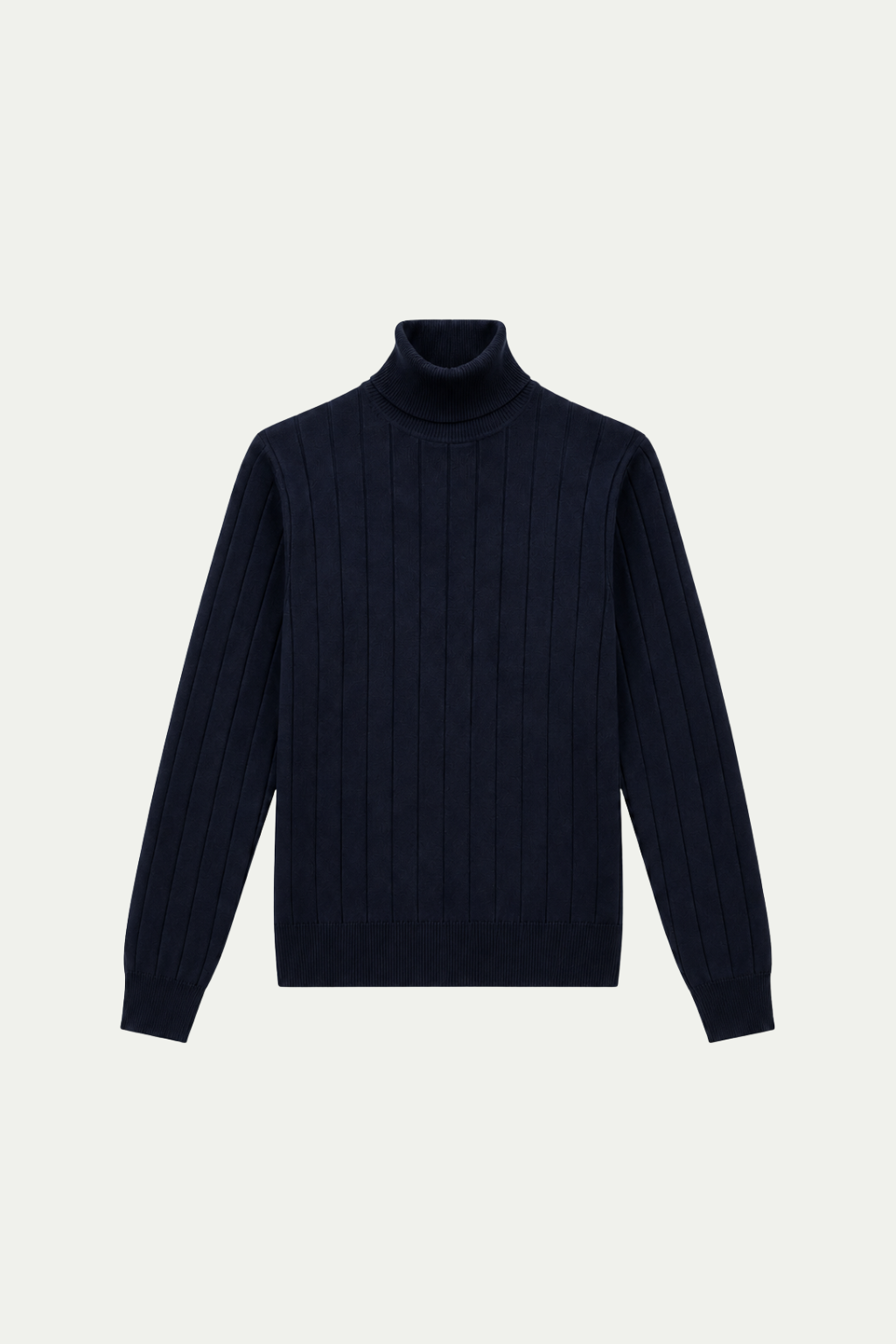 Tailored Turtleneck Navy