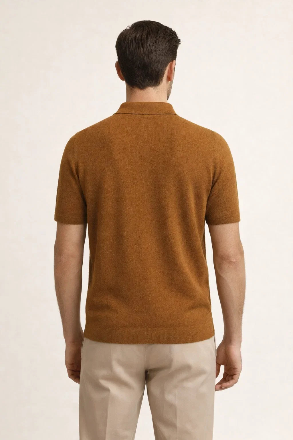 Riviera Terry Polo Hazelnut