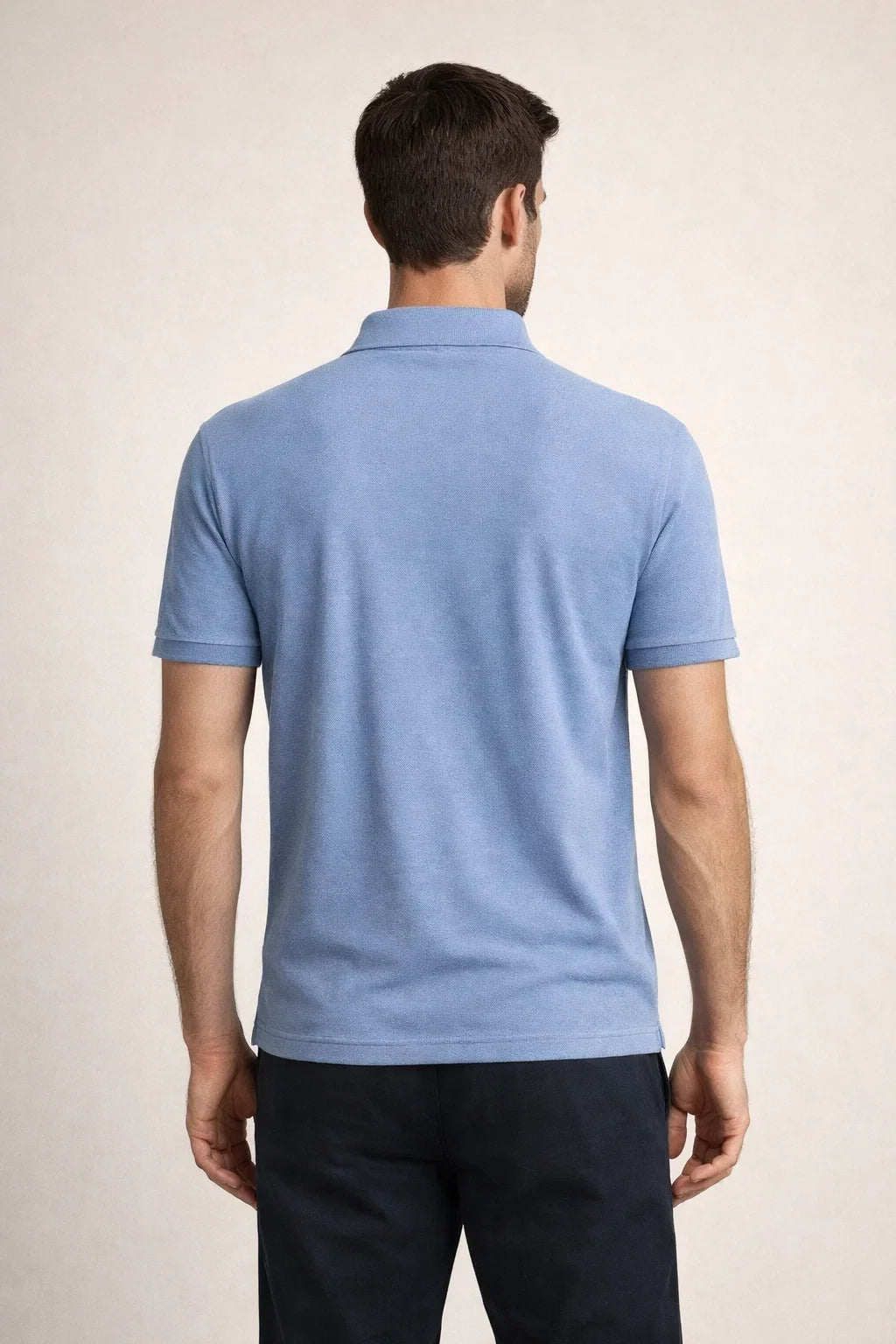 Riviera Terry Polo Light Blue