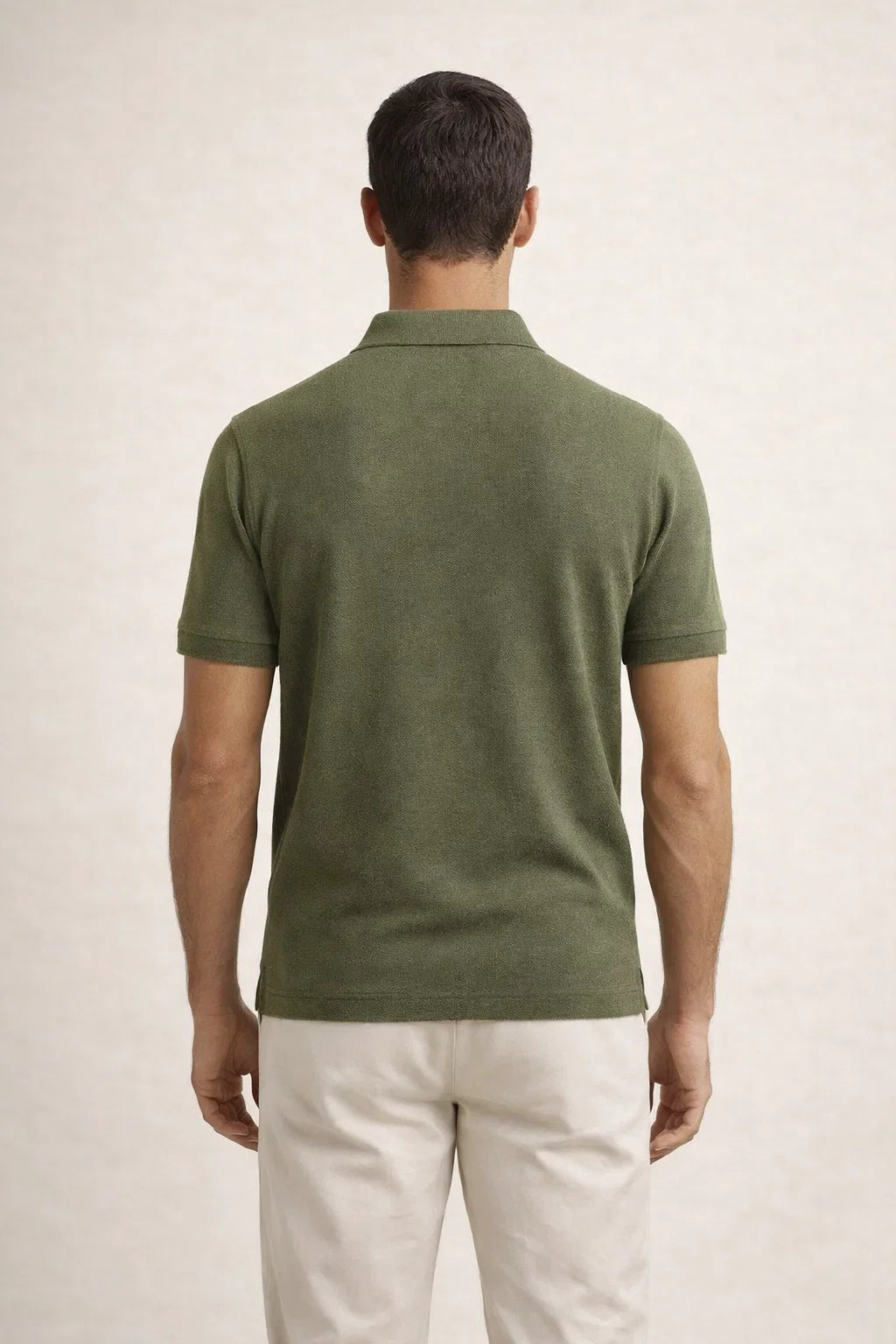 Riviera Terry Polo Olive