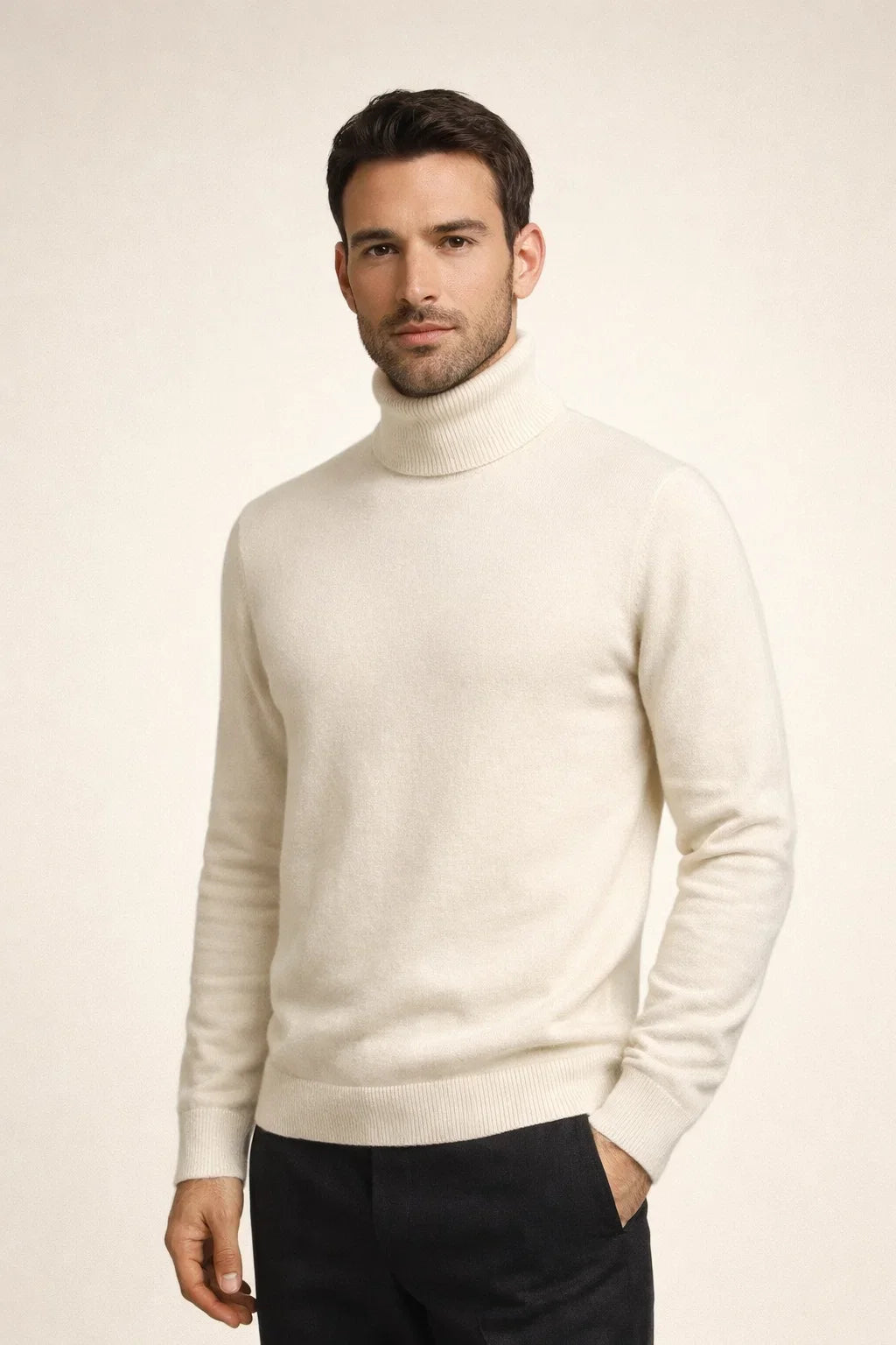 Intemporel Turtleneck Ivory