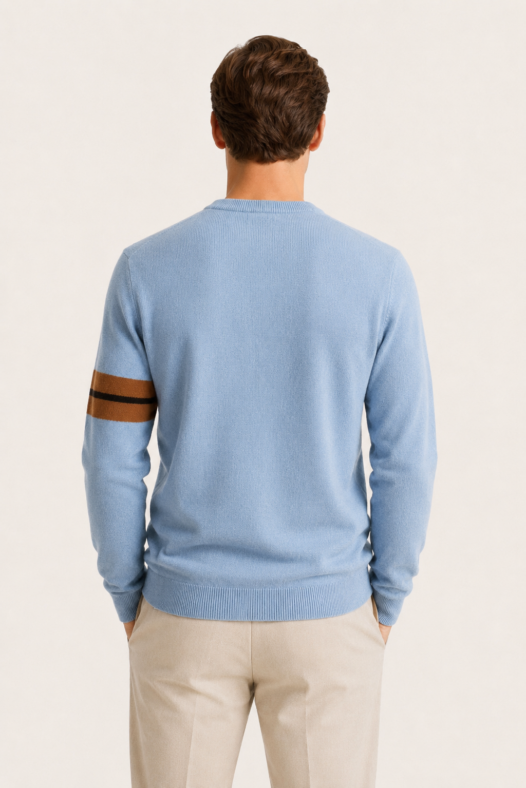 Sereno Cashmere Crewneck Sky Blue