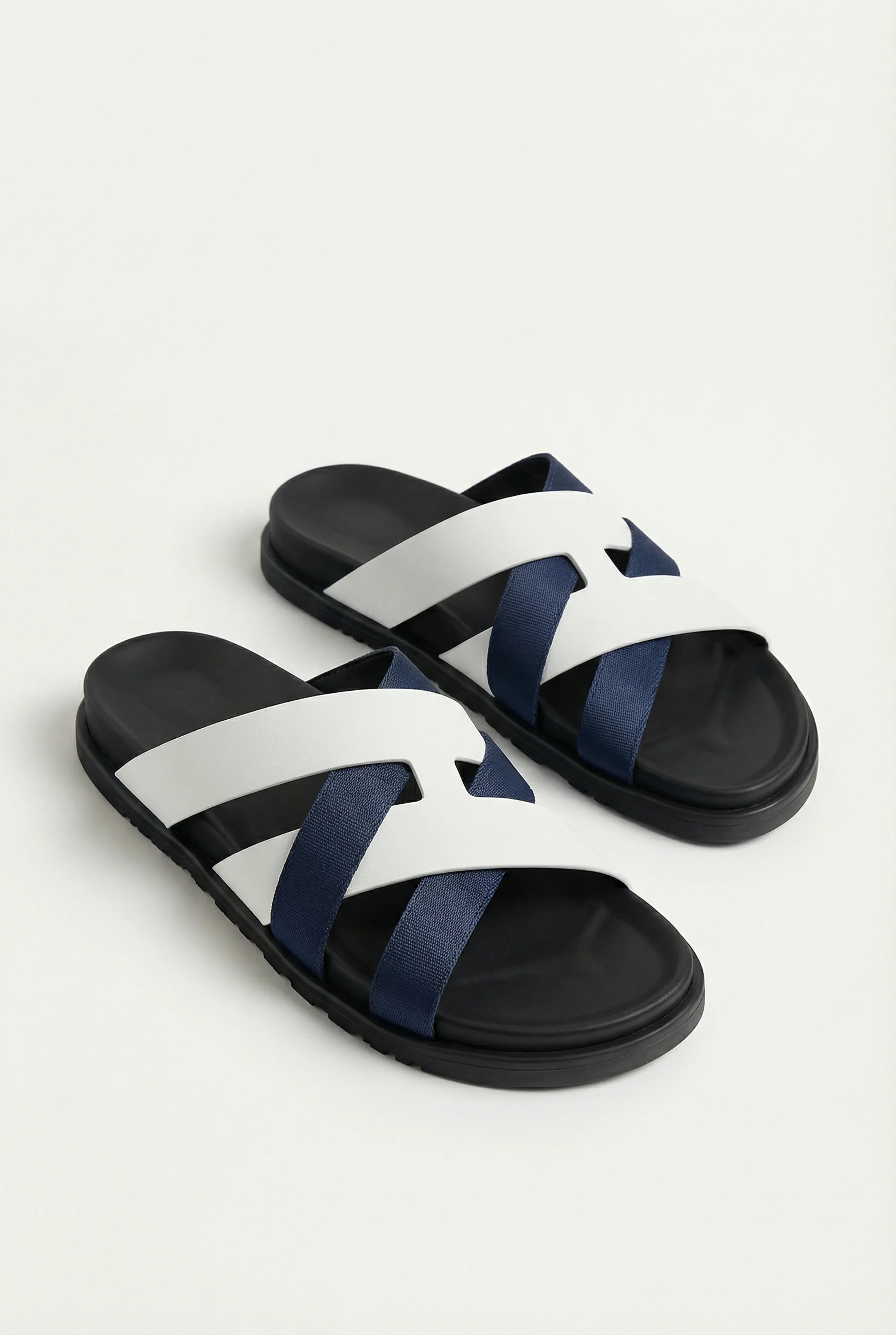 Alviro Sandal Nº1 White/Navy