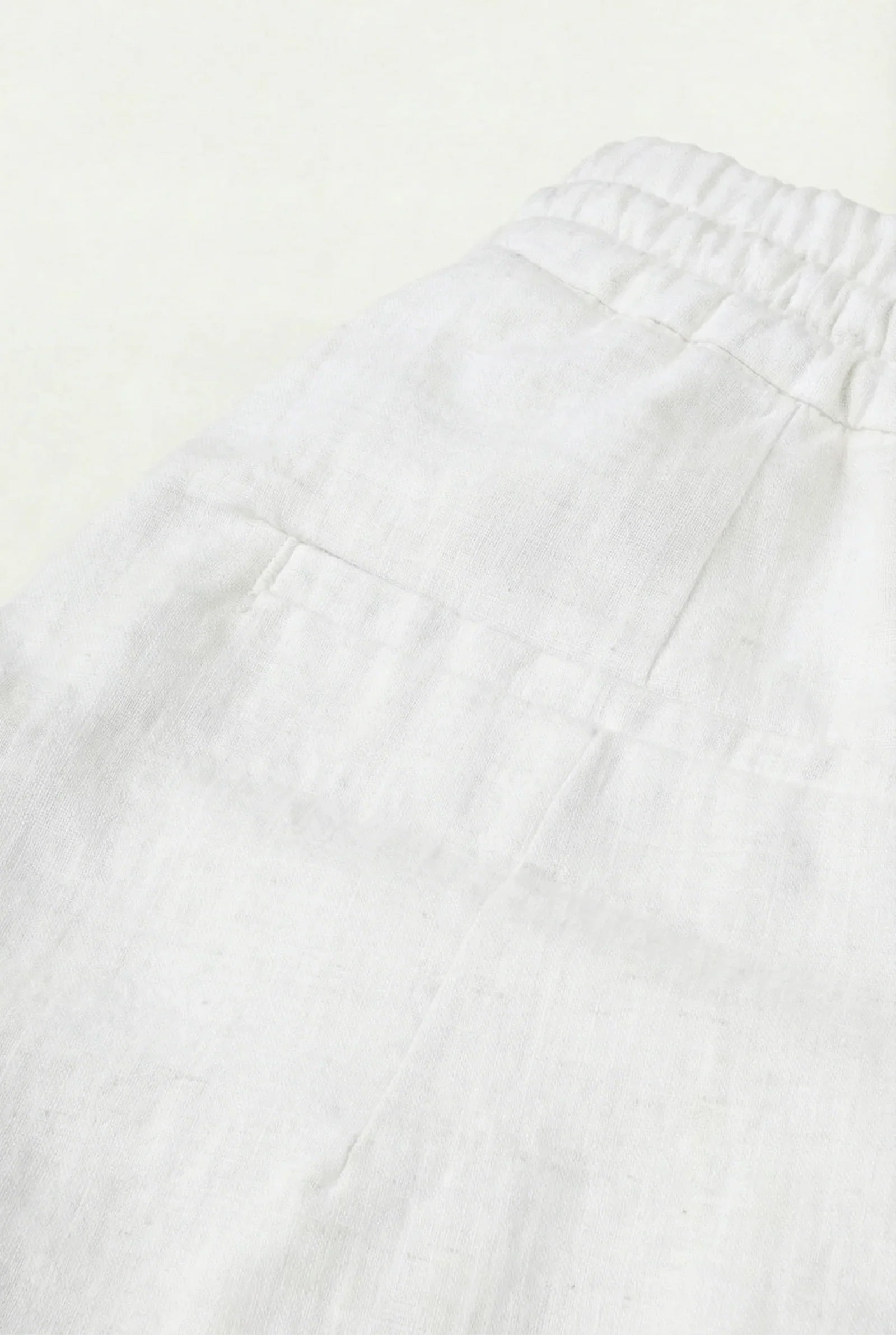White Linen Bayside Shorts