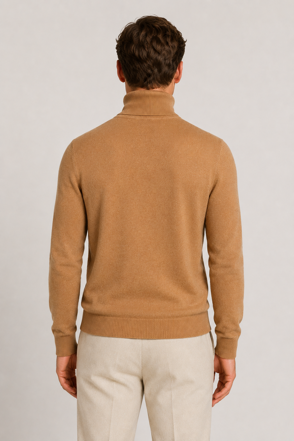 Intemporel Turtleneck Camel