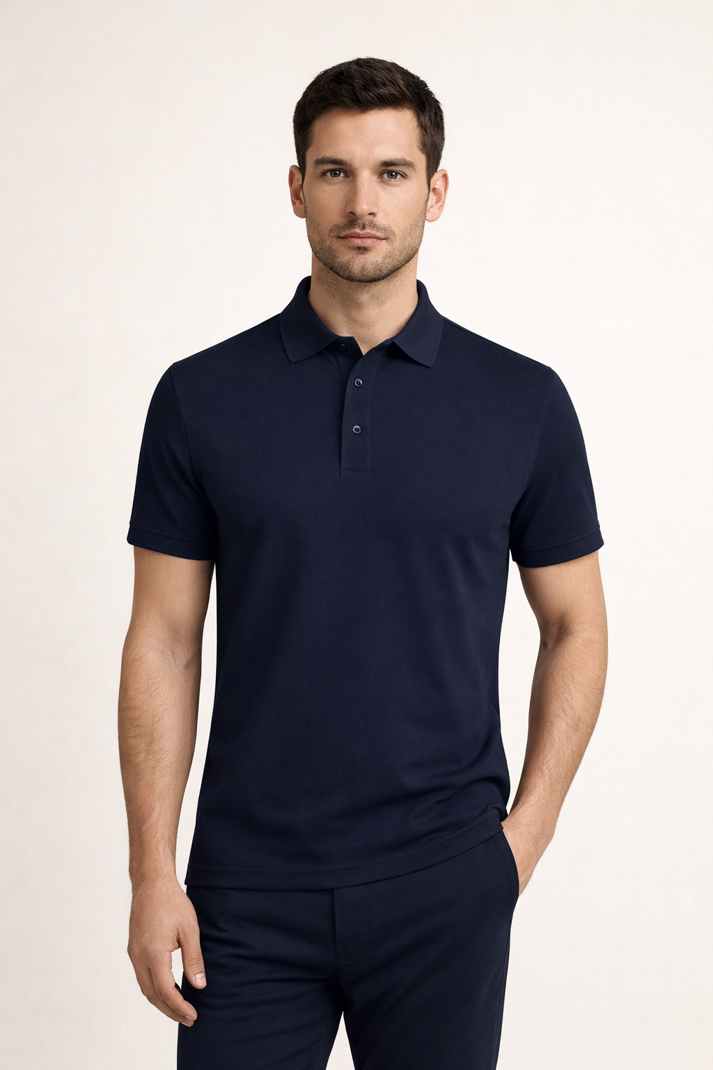 Refined Polo Navy