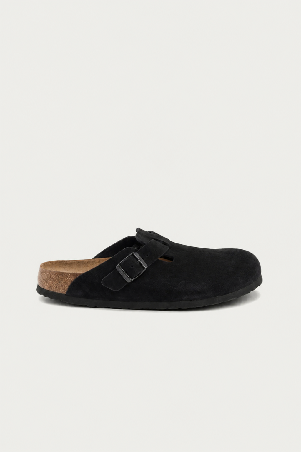 Montreux Suede Clog Black