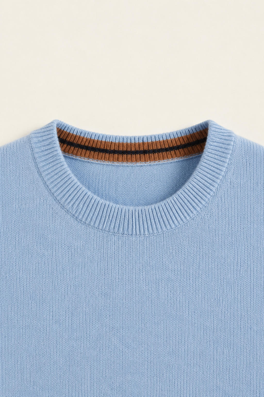 Sereno Cashmere Crewneck Sky Blue