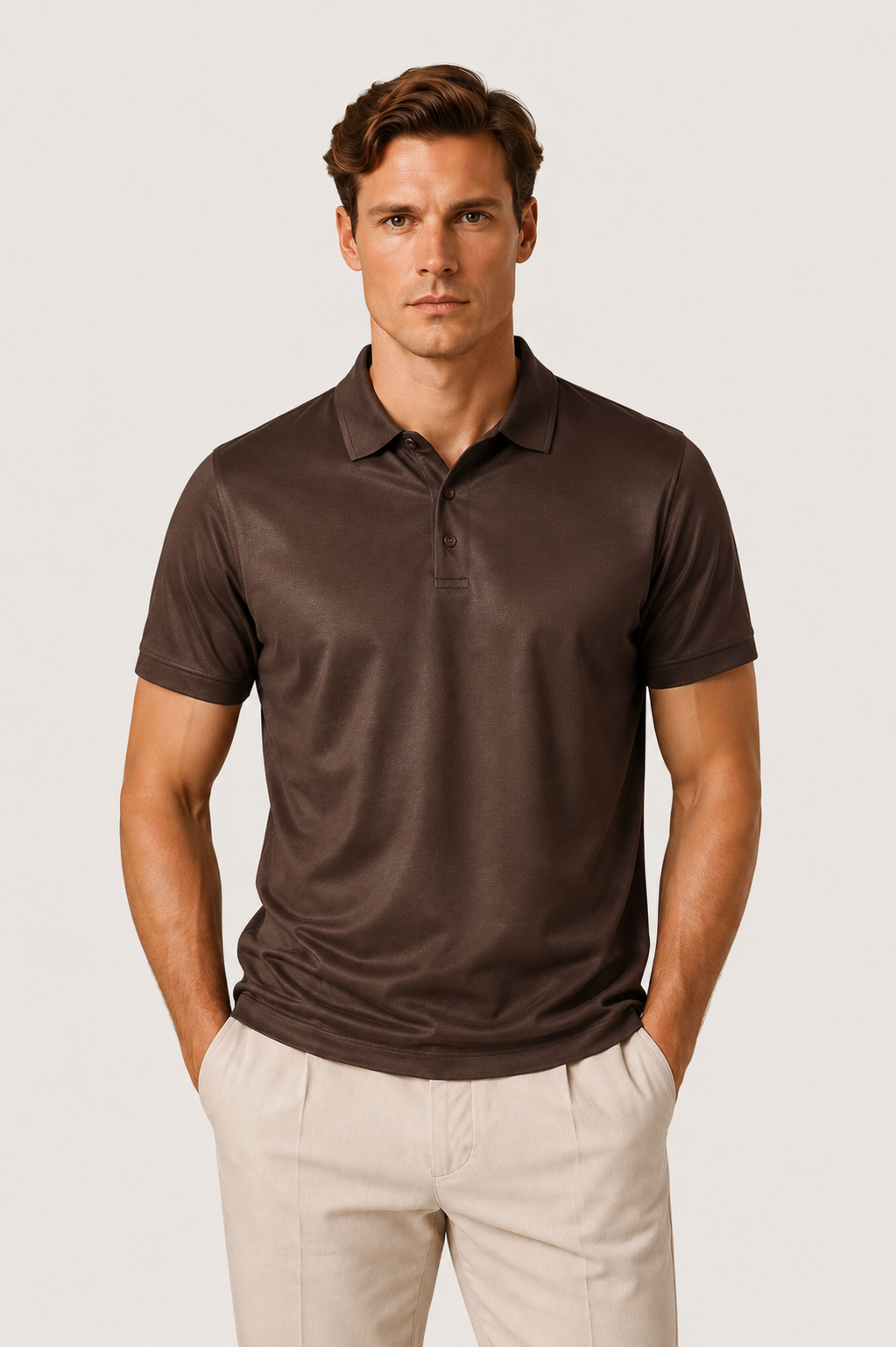 Azuro Polo Brown