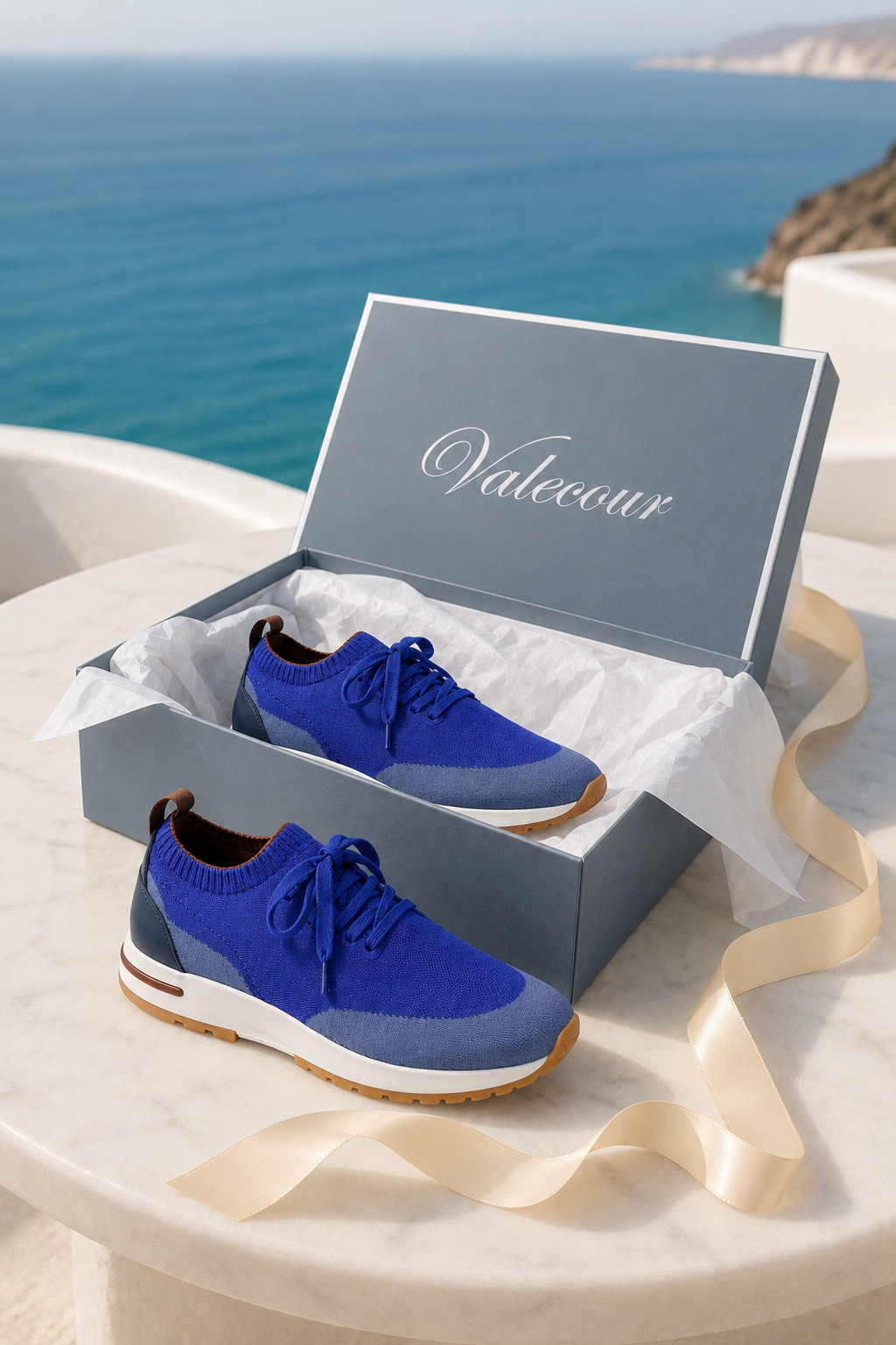 Selano Mesh Slip-On Blue