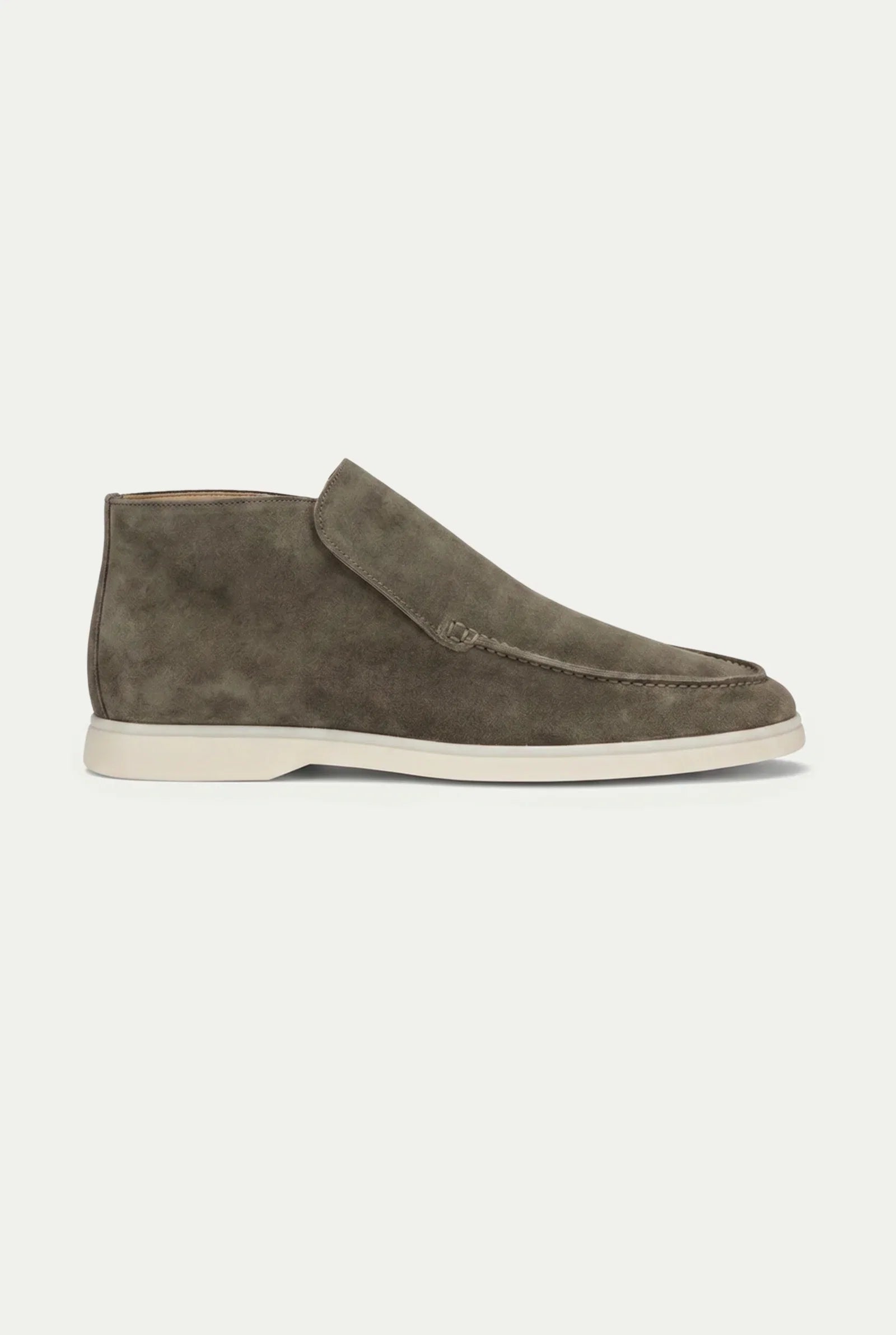 Cortina Suede Loafer Dark Taupe