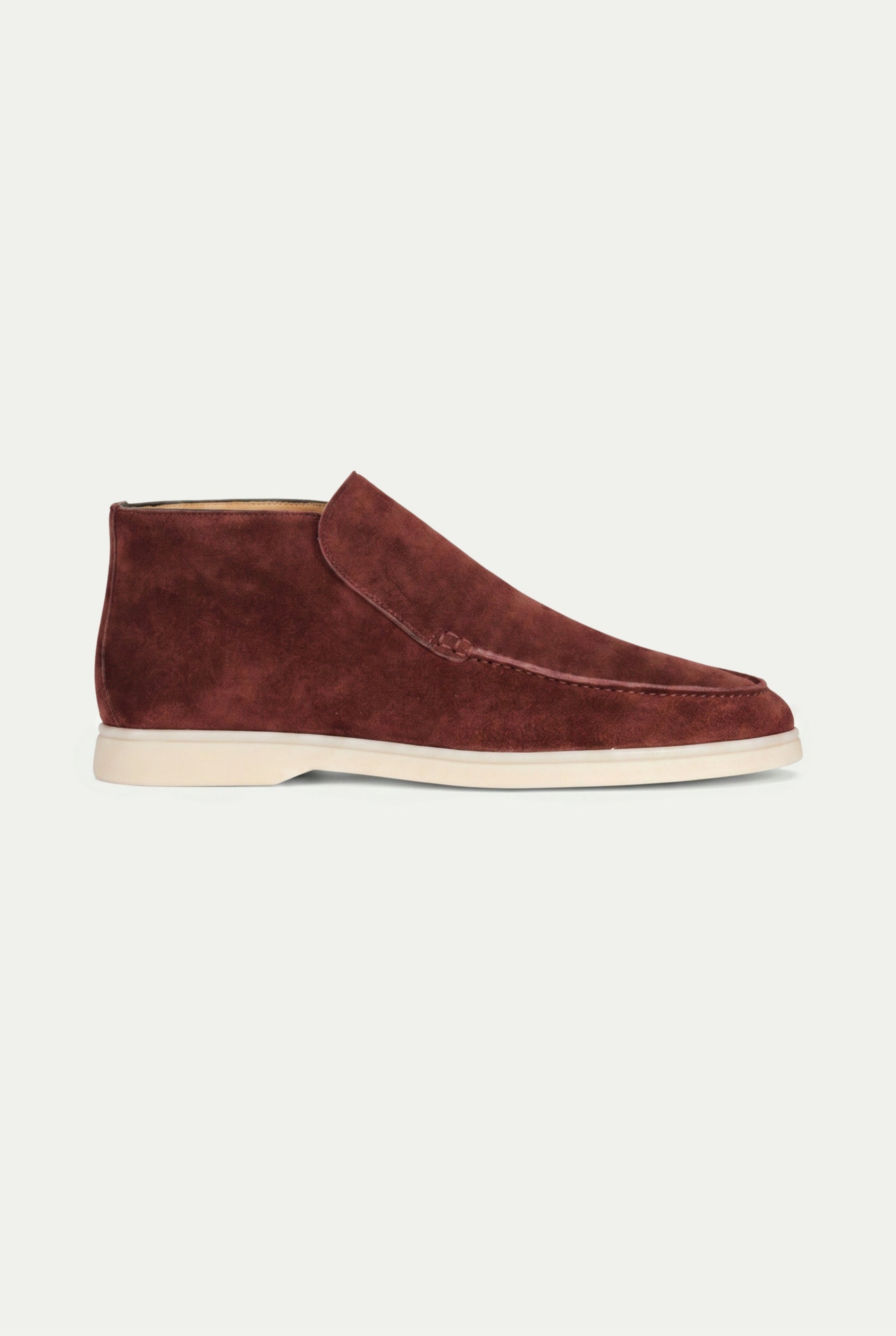 Cortina Suede Loafer Burgundy