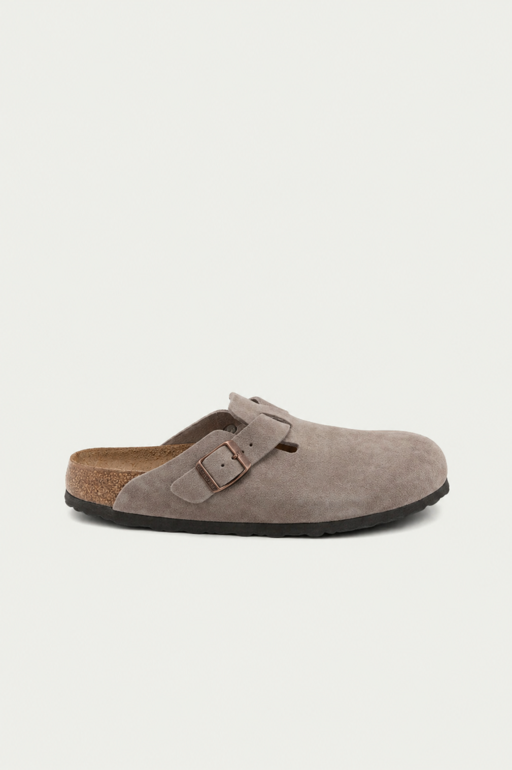 Montreux Suede Clog Taupe