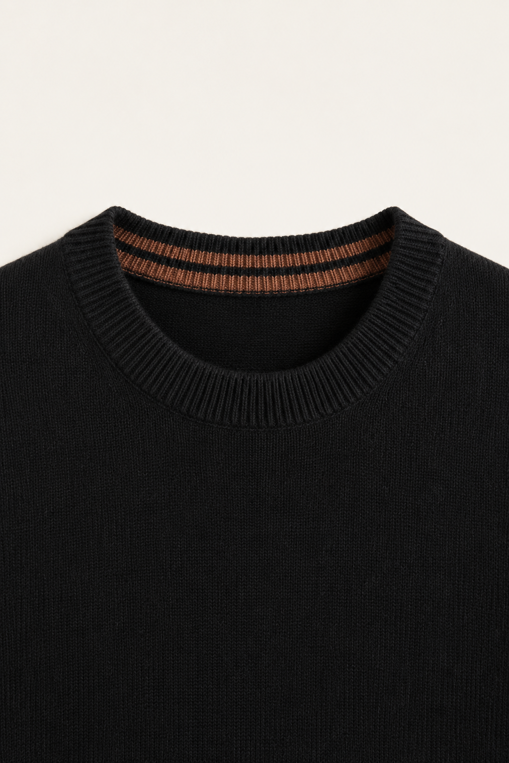 Sereno Cashmere Crewneck Black