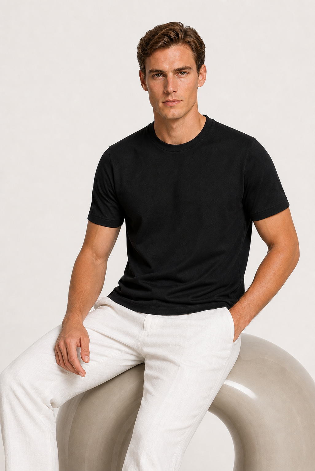 Azuro Tee Black
