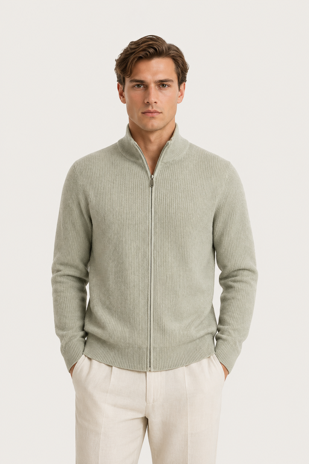 Lodève Zip Knit Green
