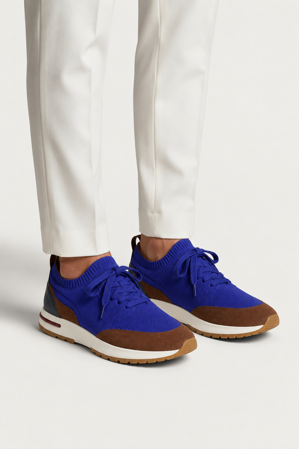 Selano Mesh Slip-On Blue/Brown