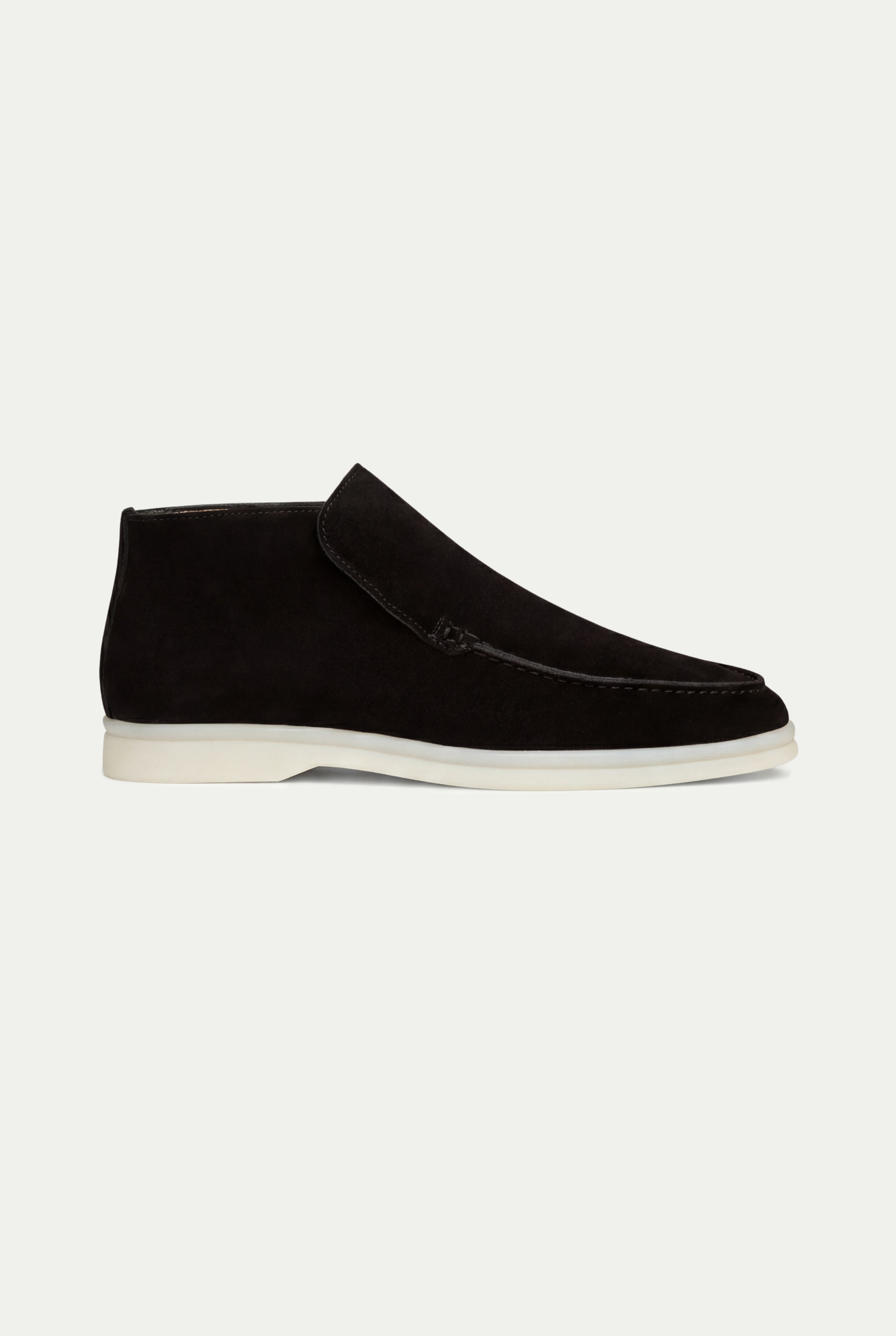 Cortina Suede Loafer Black