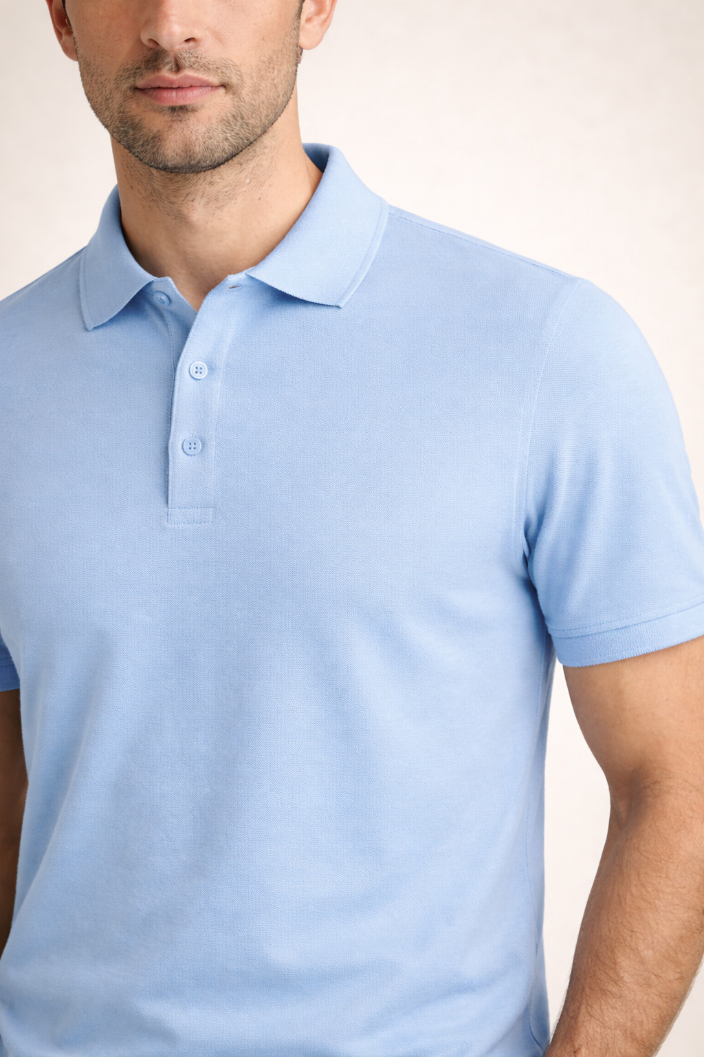 Refined Polo Light Blue