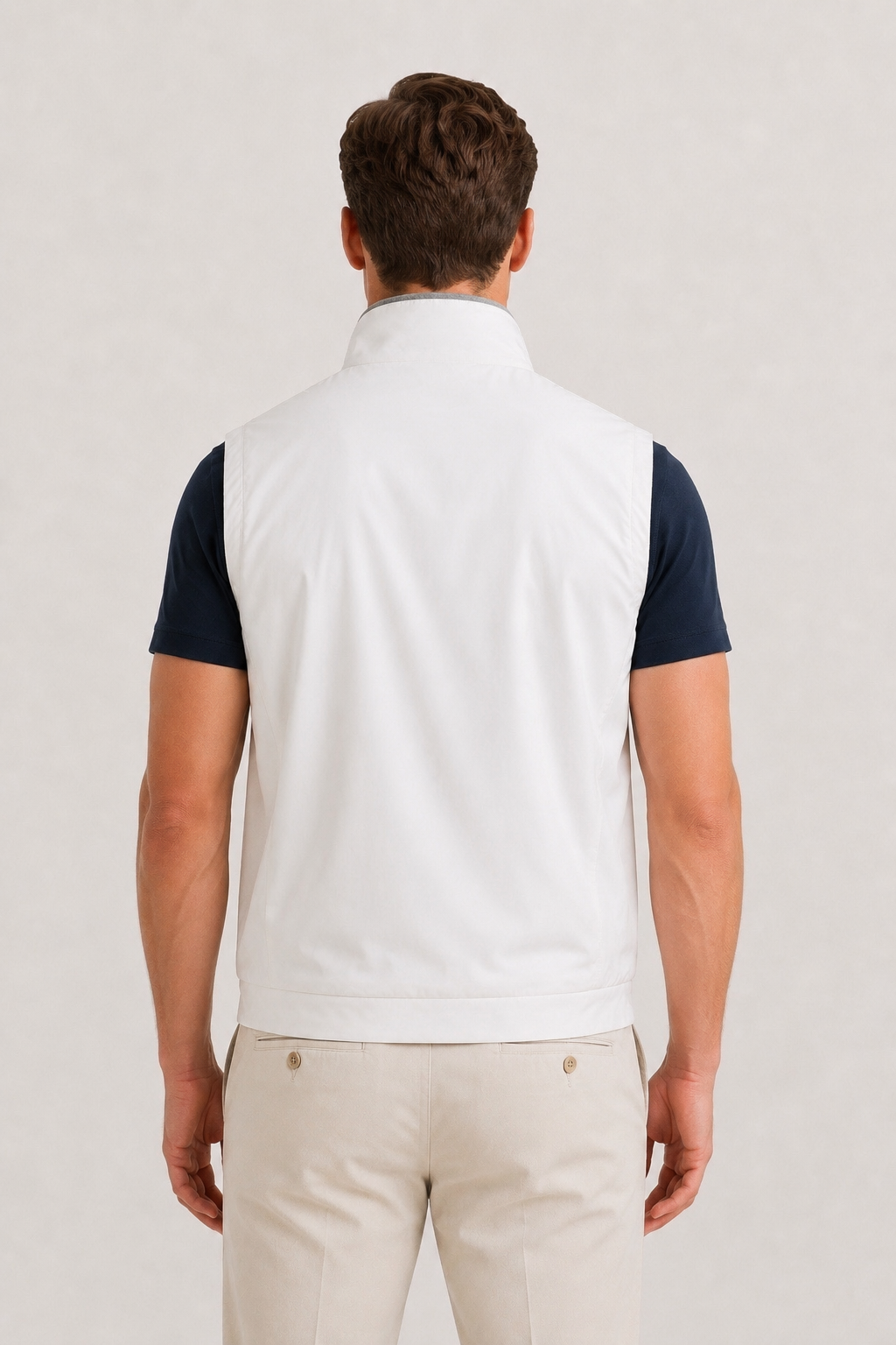 Valecour Reversible Vest Ivory
