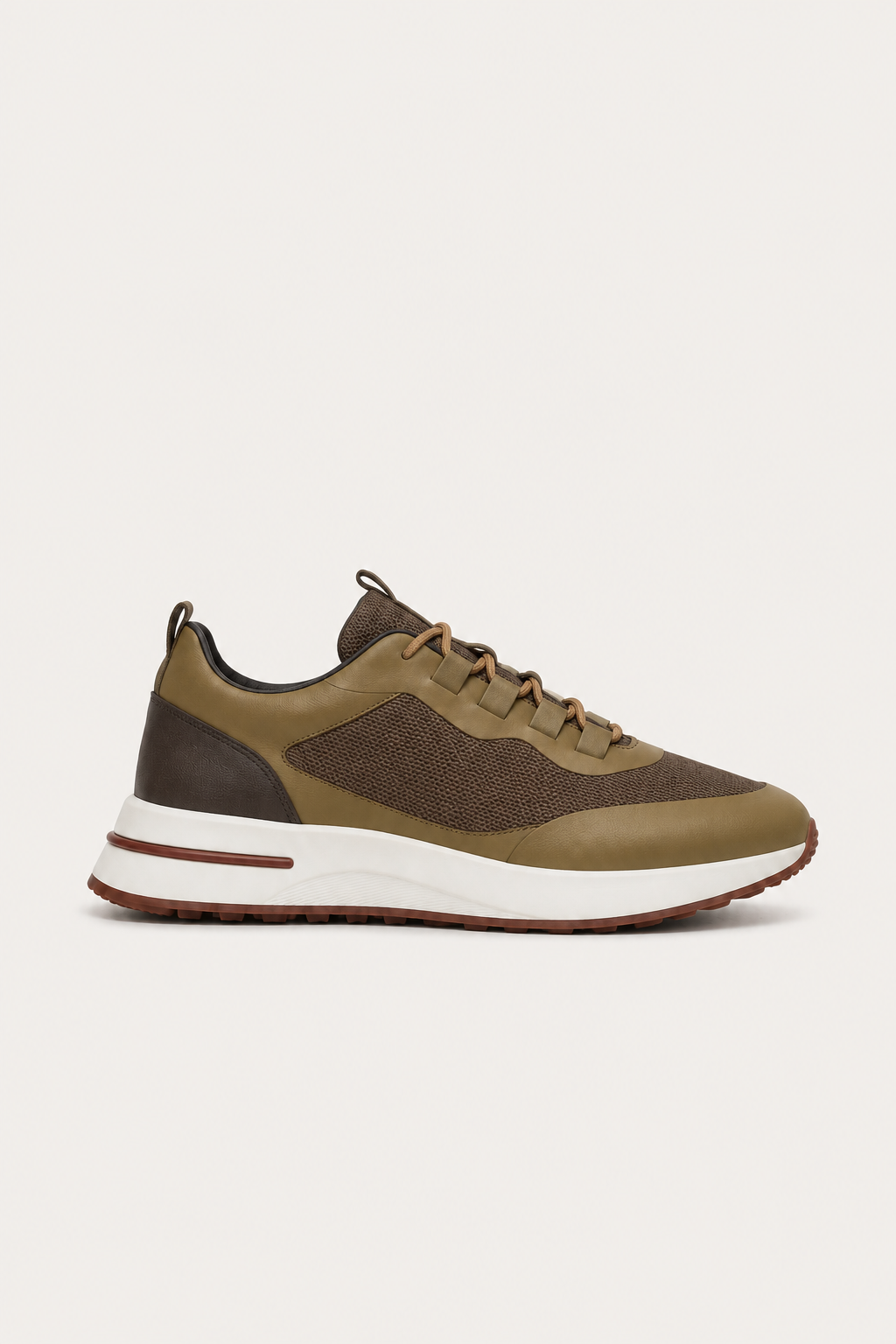 Sorrento Sneaker Olive Brown