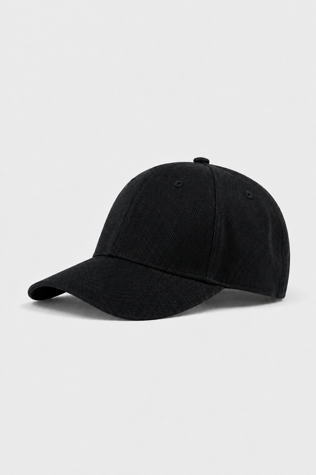 Valecour Linen Cap Black