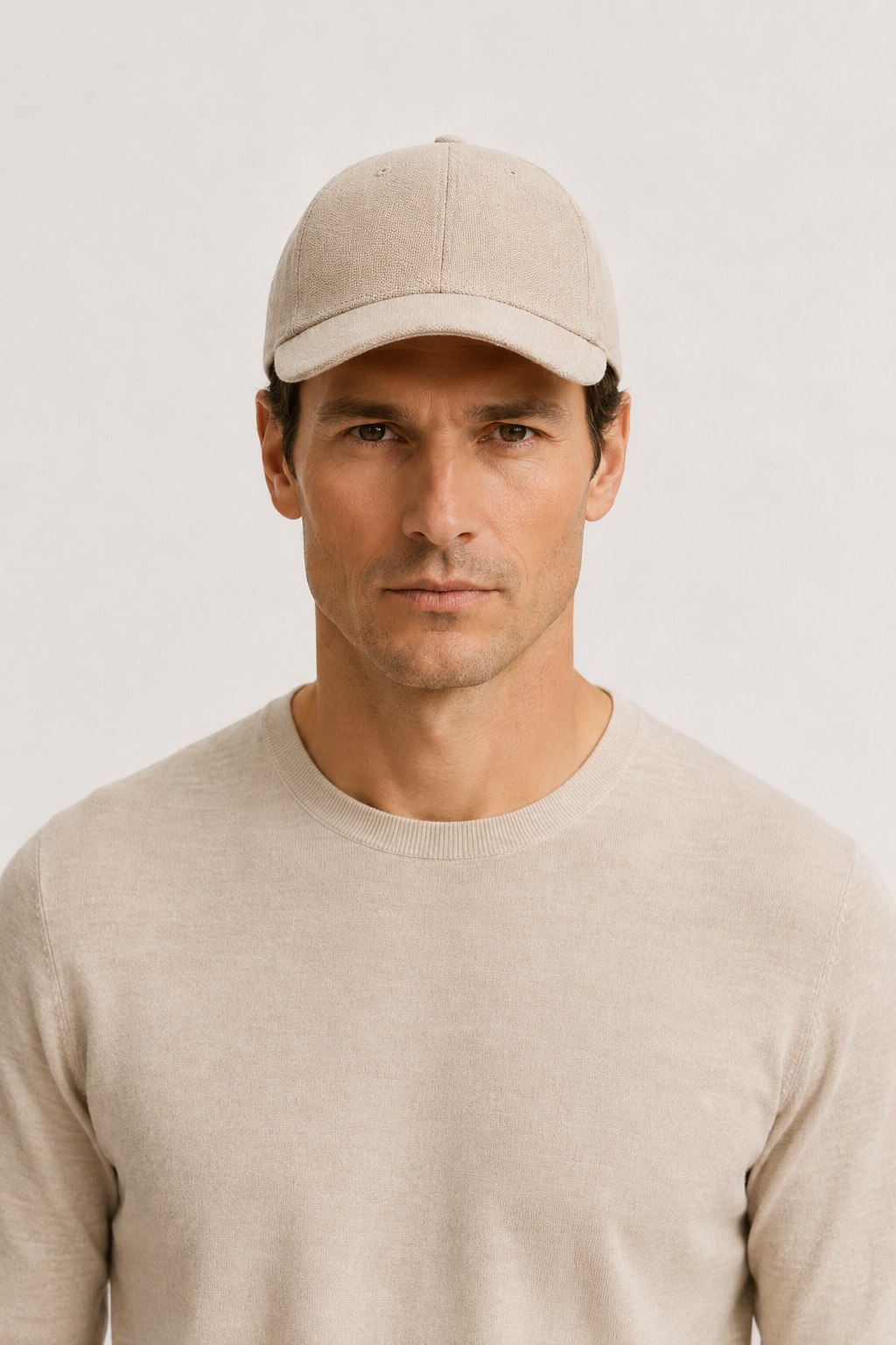 Valecour Linen Cap Beige