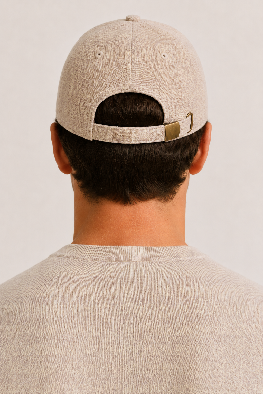 Valecour Linen Cap Beige